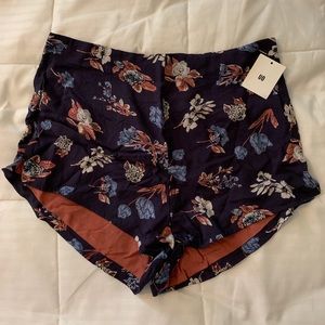 Urban Outfitters Floral Print Shorts.